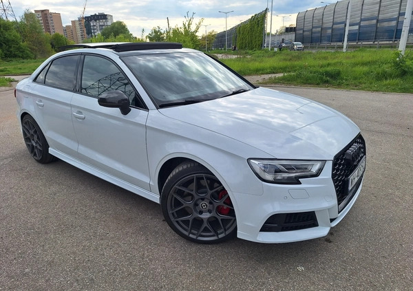 Audi S3 cena 123000 przebieg: 133600, rok produkcji 2016 z Warszawa małe 704